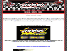 Tablet Screenshot of jamminproducts.com